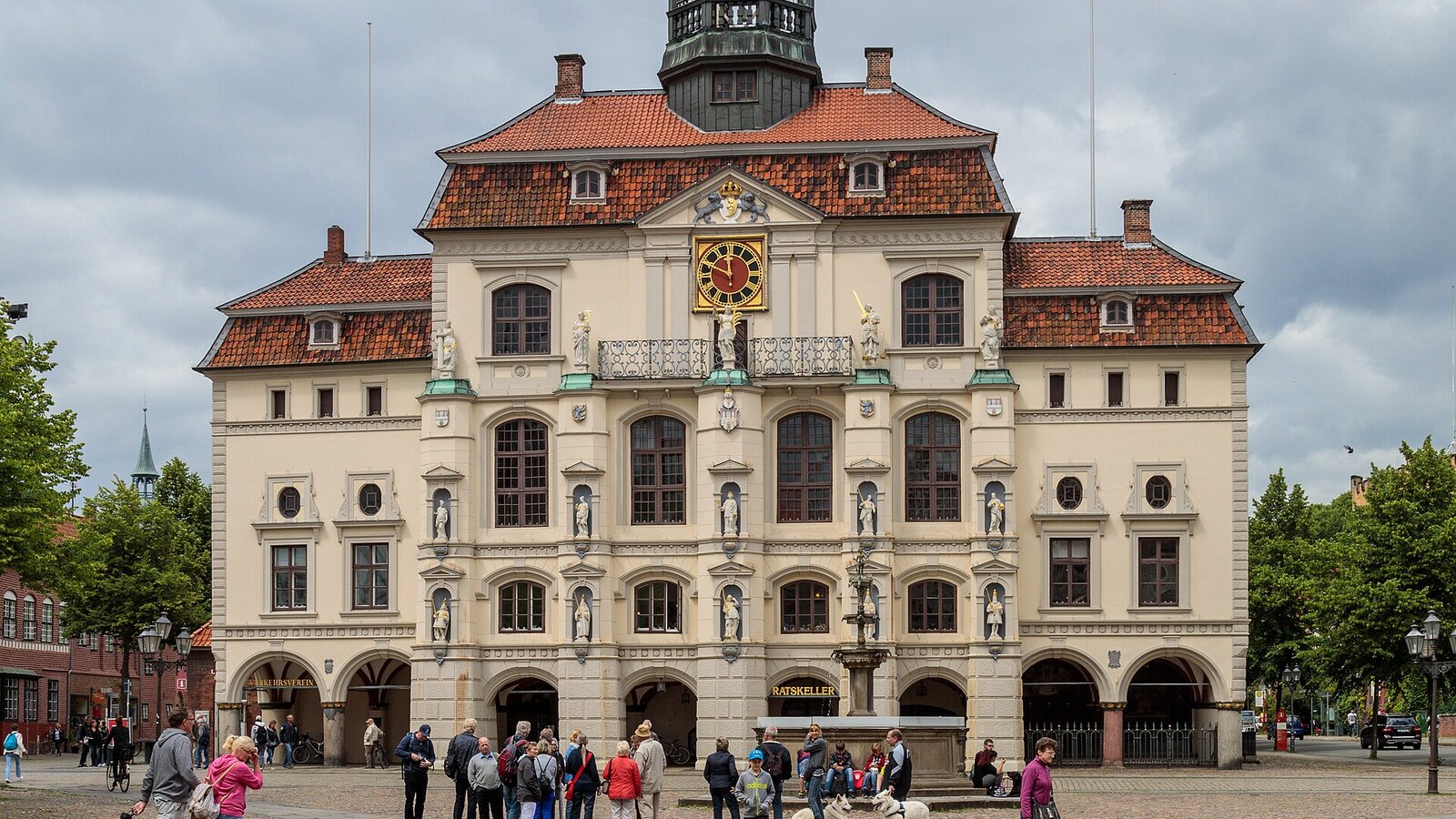Rathaus Lüneburg — historischer Norden