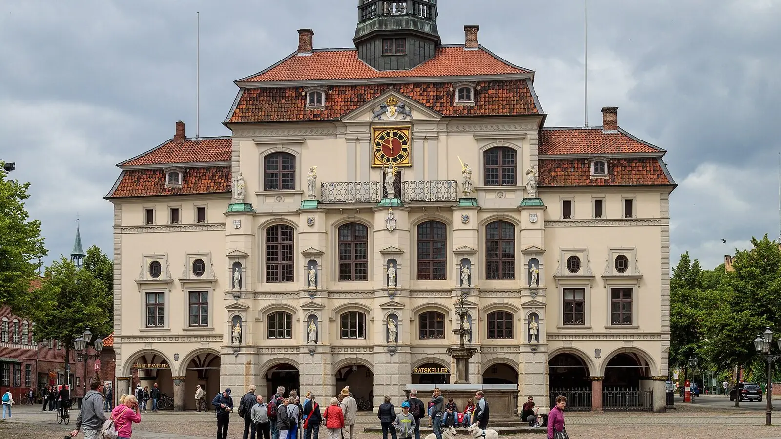 Rathaus Lüneburg — historischer Norden