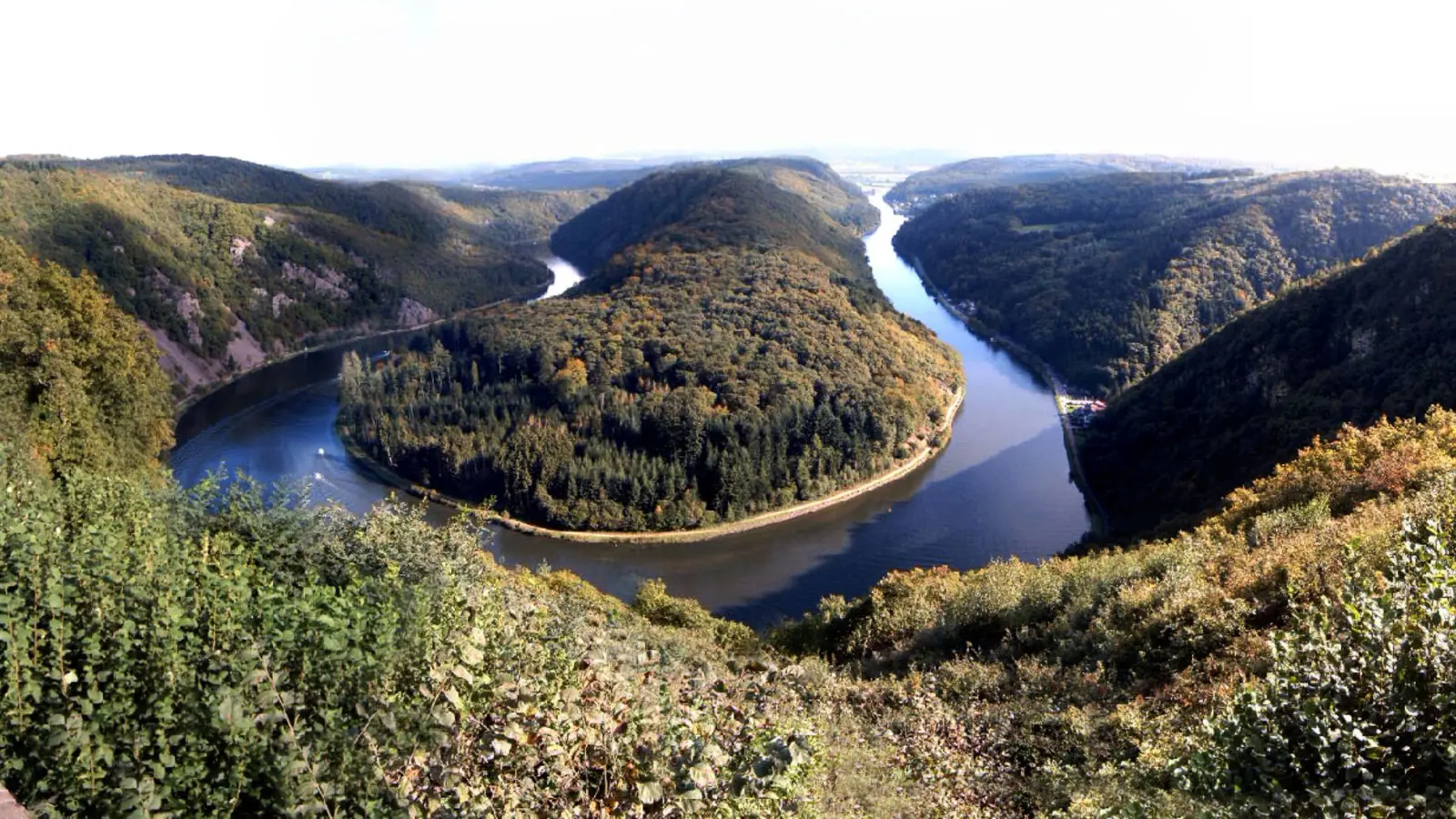 Saarschleife bei Mettlach – Wahrzeichen des Saarlands