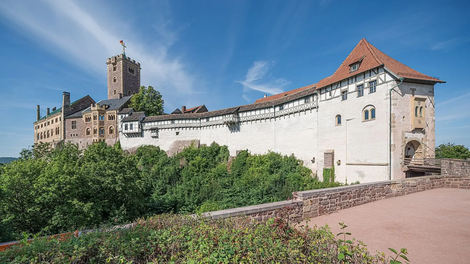 Wartburg über Eisenach — UNESCO-Welterbe