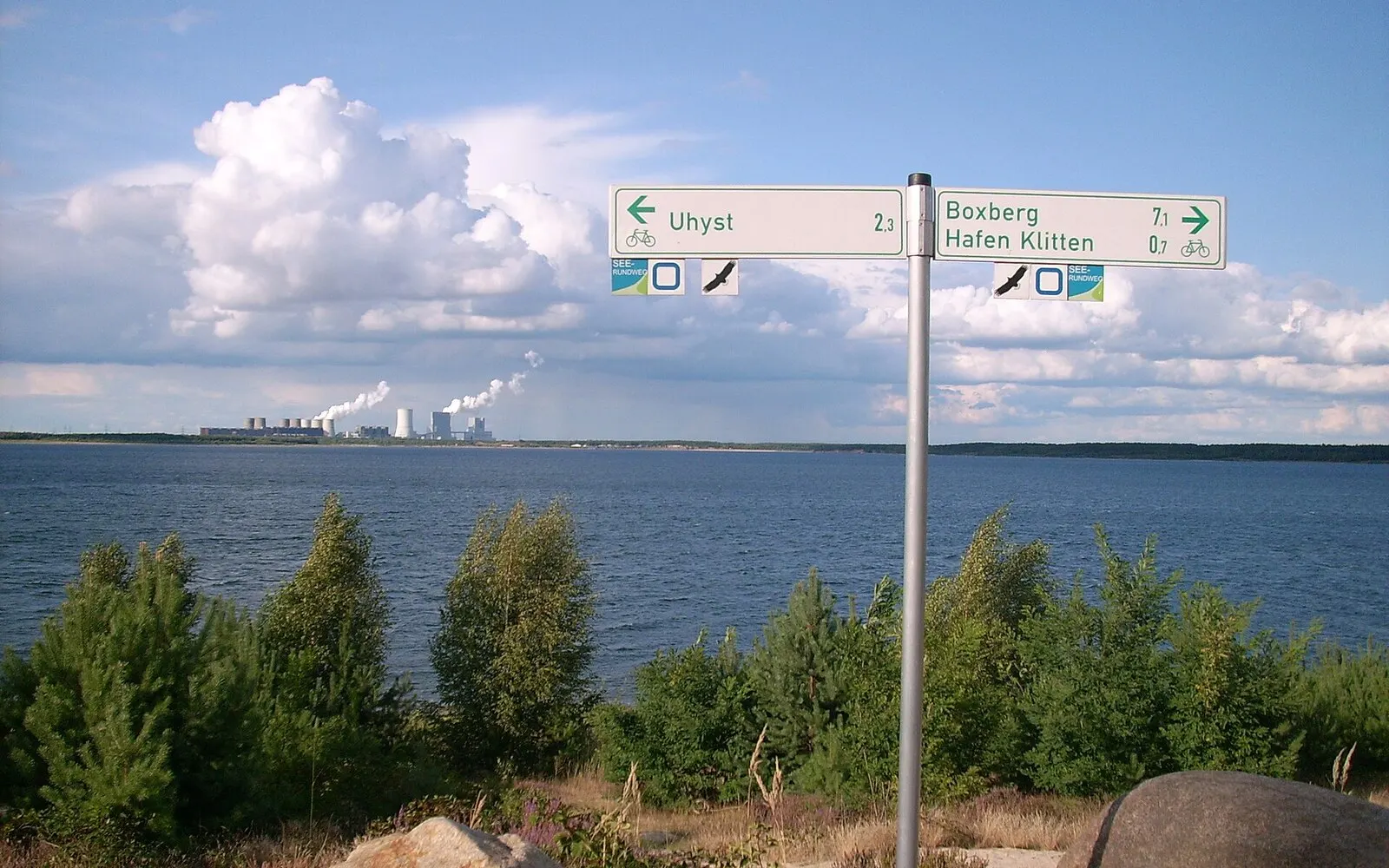 Boxberg / Oberlausitz — Bärwalder See, Sachsens größter See