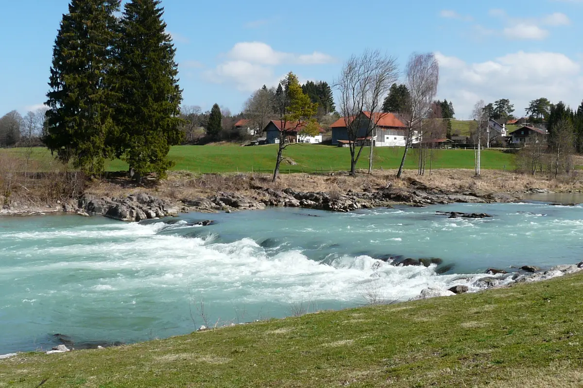 Lechbruck am See, Lechfelsen