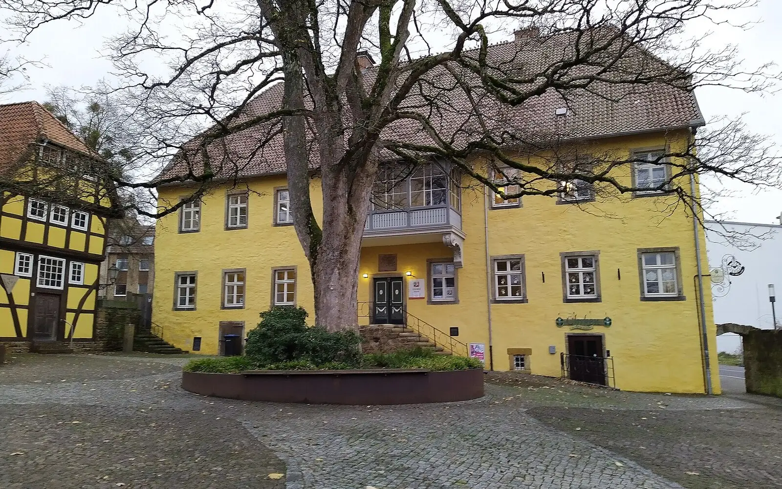 Lübbecke in Ostwestfalen — historischer Burgmannshof