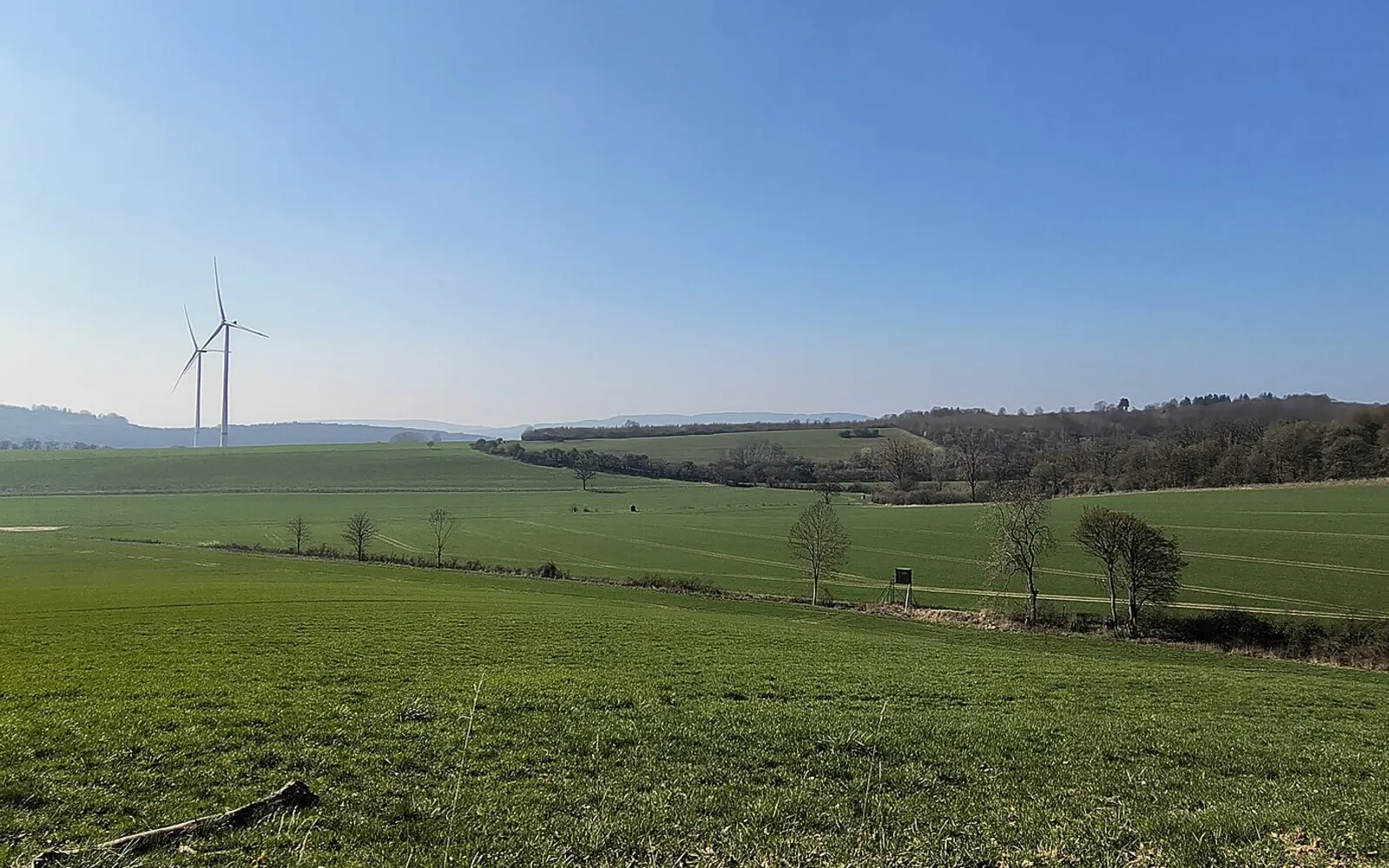 Springe am Deister — Felder und Windräder vor den Toren Hannovers